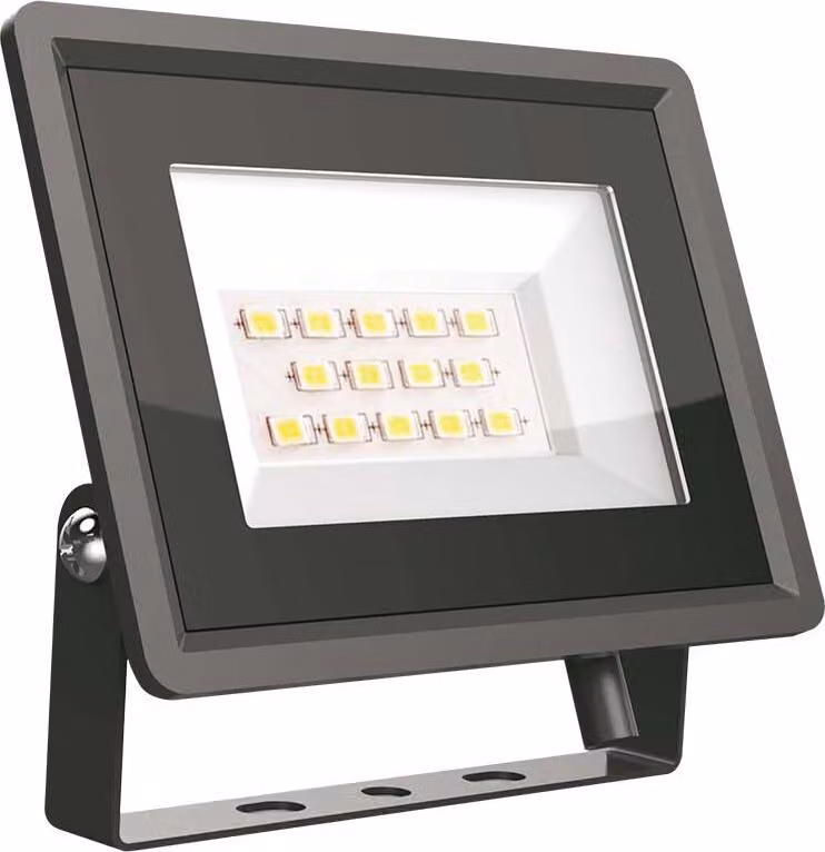 Proiettore alogeno LED V-TAC 10W Nero VT-4914 freddo 750lm