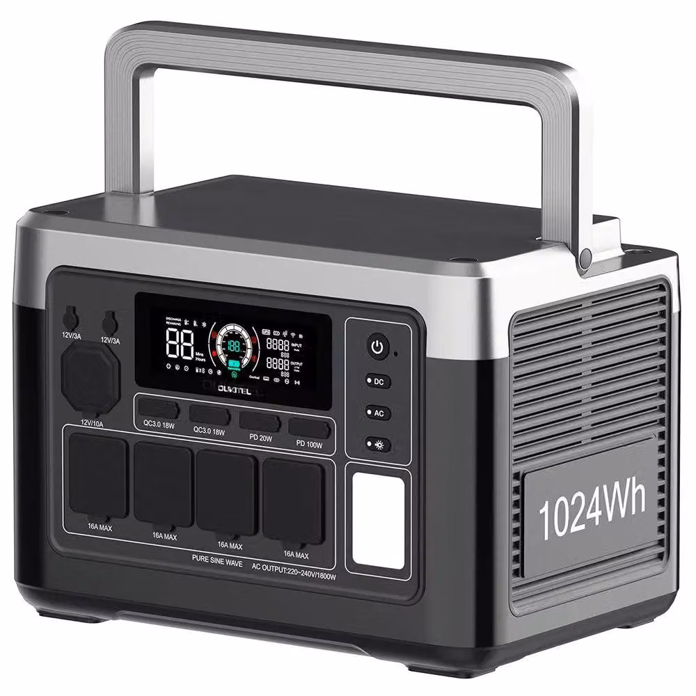 Centralina portatile – Fonte di energia con 292Wh e uscita AC a onda sinusoidale pura da 320W