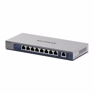 Switch di rete non gestito Netgear GS108MX-100EUS L2 Gigabit Ethernet 10/100/1000 con 10 GbE Argento – 2