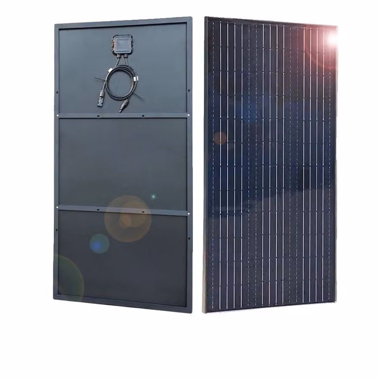 Kit di pannelli solari, potenza di 450W, struttura in alluminio, kit da 300W