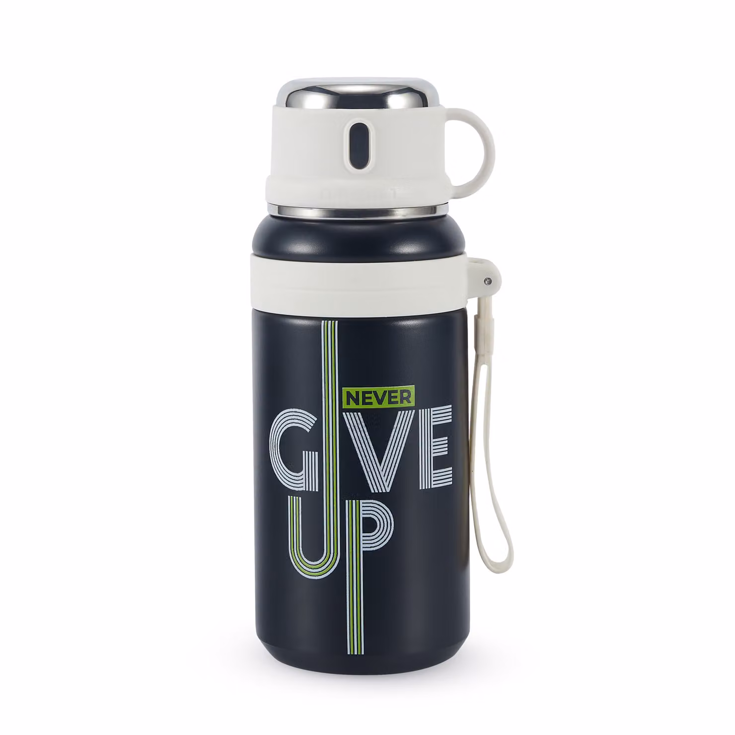 Thermos Moty Collection nero bianco da 600 ml – 2