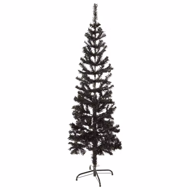 Maison Exclusive - Albero di Natale slanciato nero 150 cm
