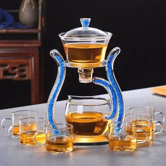Set da Tè con Omologazione Acqua e Copertura Rotante