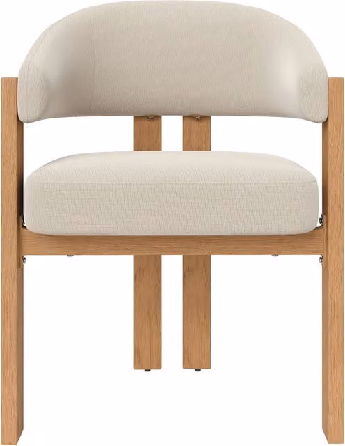 Coppia di sedie da pranzo ergonomiche con imbottitura spessa, gambe in ferro con finitura effetto legno, 49x47x78 cm, colore variabile