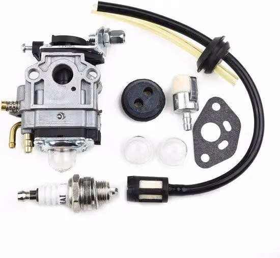 Carburatore con cuscinetti a rullini – Adatto per tosaerba Kawasaki TH23, TH26, TH34 da 23 cc, 25 cc, 26 cc, 33 cc e 35 cc