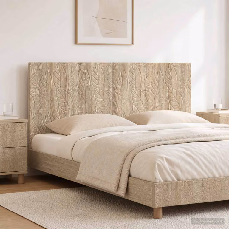 Testiera da muro vidaXL DELFT in legno ingegnerizzato Rovere Sonoma con ripiano integrato, L: 120 cm, H: 50 cm, P: 10,5 cm