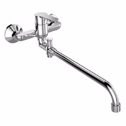 Mereo Zuna - Miscelatore per vasca, interasse 100 mm, cromato CB602A03Z