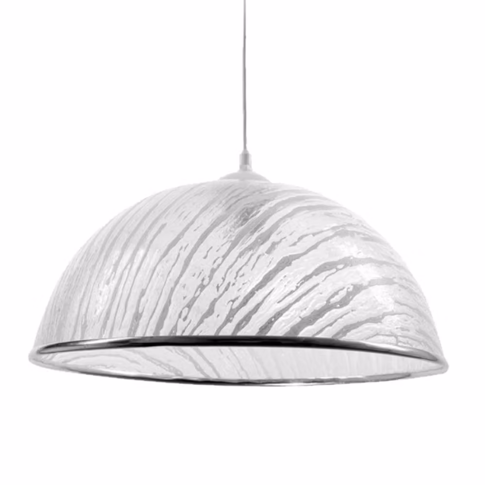 Lampada a sospensione LYRA ACRYL plastica bianca 1xE27/40W L:36cm H:70cm dimmerabile