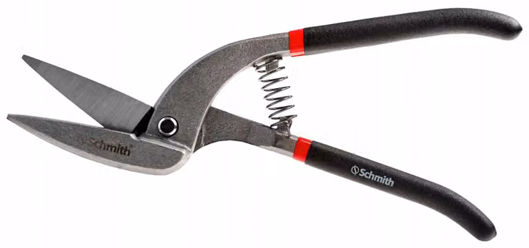 Forbici in lamiera Schmith Pelikan, destre, 300 mm, per professionisti del settore edile, utensile manuale di qualità industriale, Pelikan, destre, 300 mm, acciaio
