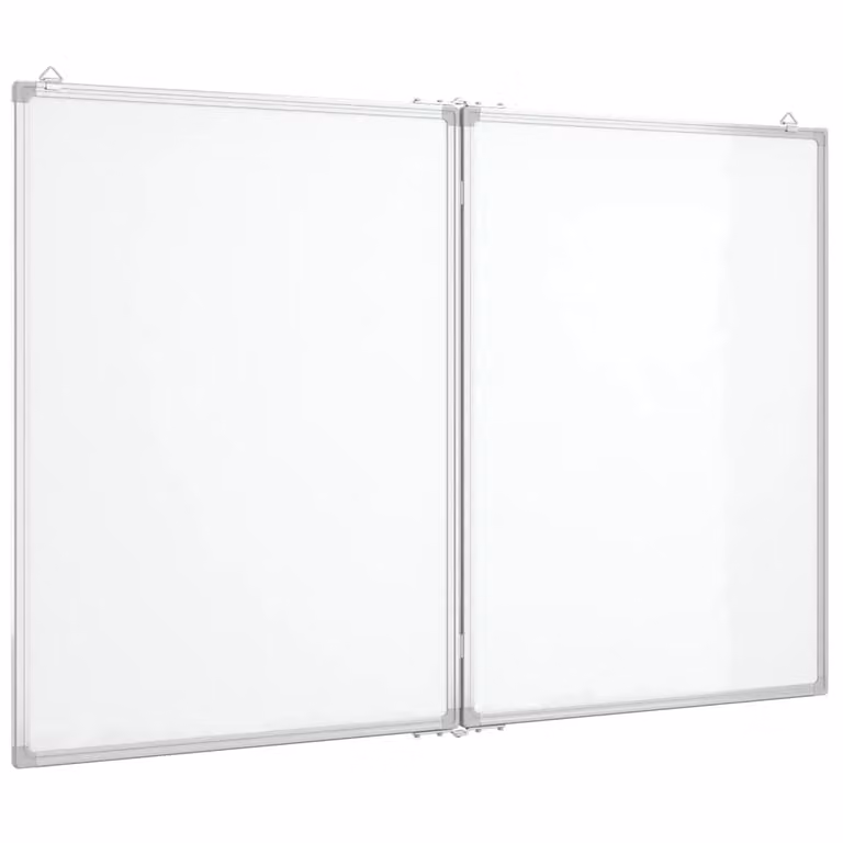 Lavagna Magnetica Pieghevole 120x100x1,7 cm in Alluminio