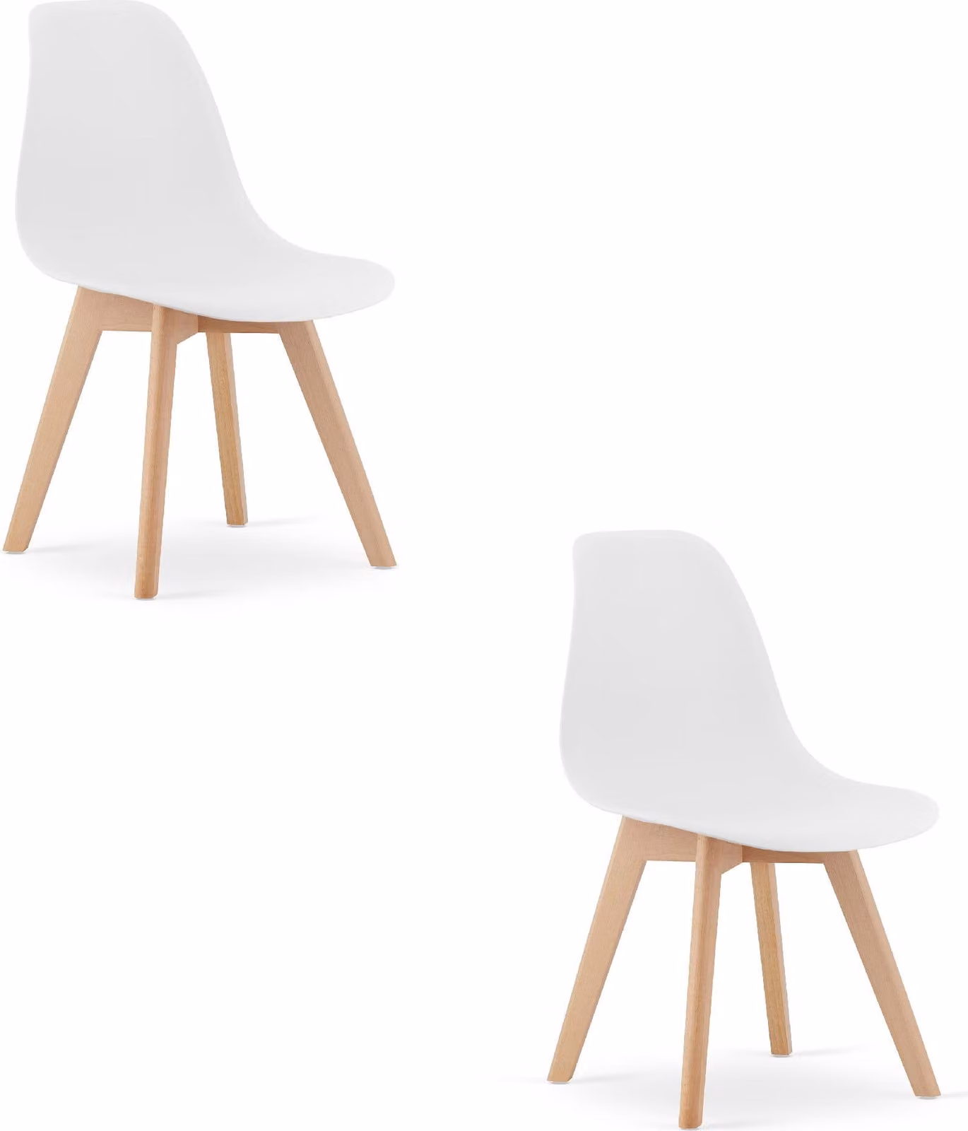 Sedia KITO - bianco x 2