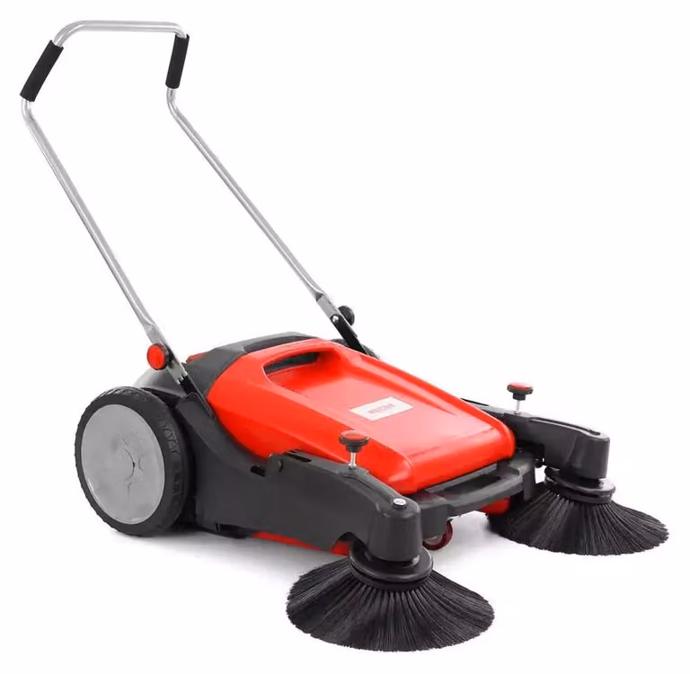 Spazzatrice HECHT con due spazzole, 105 cm, 48 litri