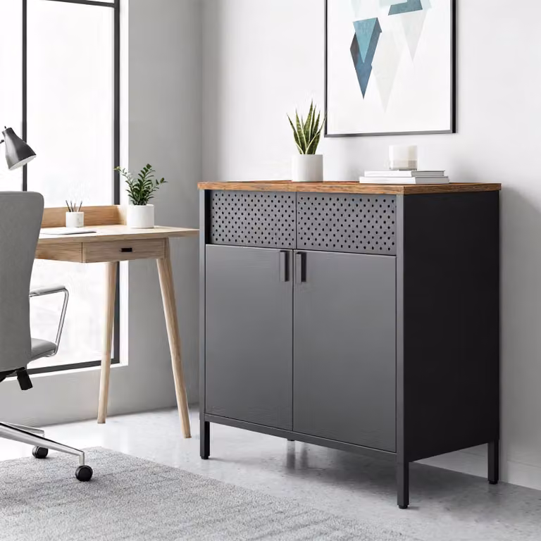 SONGMICS Armadio da cucina, ripiano regolabile, 80x40x76 cm
