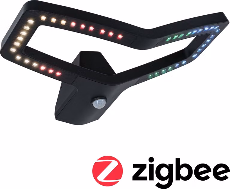 Paulmann Lampada da parete per esterni a LED Alara Rilevatore di movimento crepuscolare (IR)
