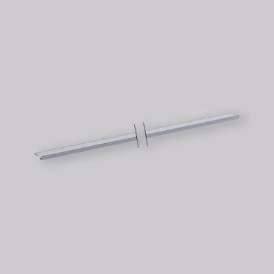 Profilo Collettore Per Scarico A Parete Doccia 'Combifix' Acciaio Inox Spazzolato - 115 Cm