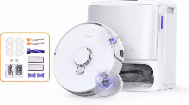 Dreame Robot Aspirapolvere e Lavapavimenti con Navigazione Laser, Potenza di Aspirazione 15000 Pa, Controllo Wi-Fi e App, Colore Bianco – 2