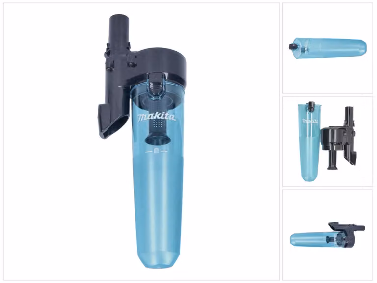 Makita Accessorio separatore ciclonico 400 ml (191D73-9) per aspirapolvere a batteria DCL 280 / 281 / CL 001