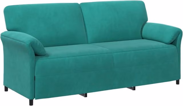 Divano | Divano da soggiorno | Sofa 3-Persone Turchese 198 x 83 x 95 cm Velluto