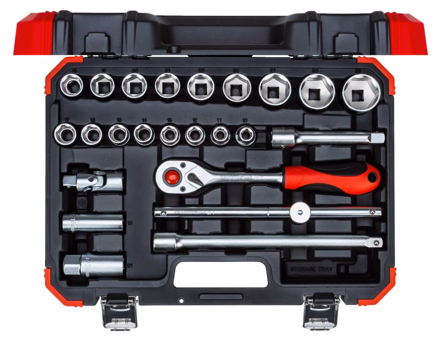 Gedore Ged Rd Steckschl.Satz 1/2SW10-32mm 24tlg - 3300055 (3300055)