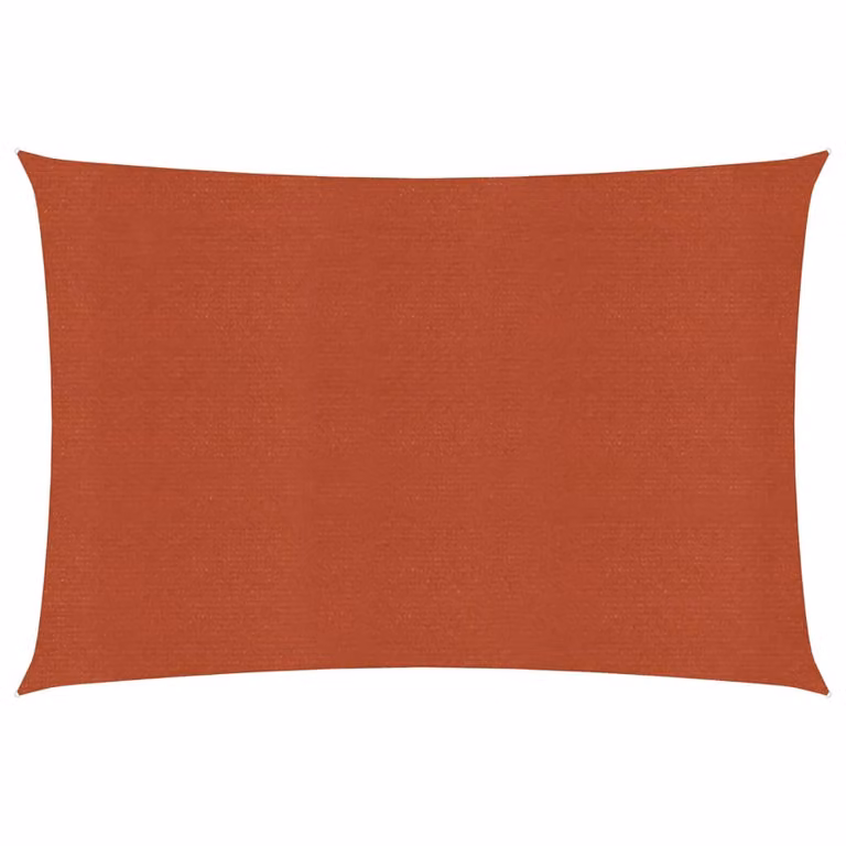 Tenda da sole Living Store, 160 g/m², colore terracotta, dimensioni 2,5 x 3,5 metri, realizzata in HDPE
