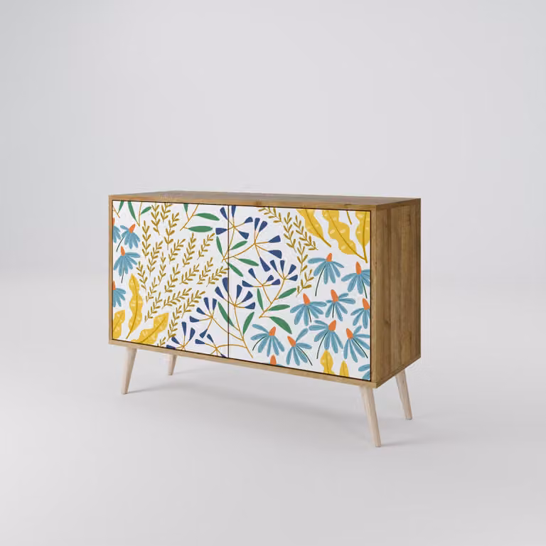 Cassettiera Spacerebels a 2 ante - credenza cassettiera - credenza alta - mobile guardaroba - soggiorno camera da letto - 57,5×111×42 (HxLxP)