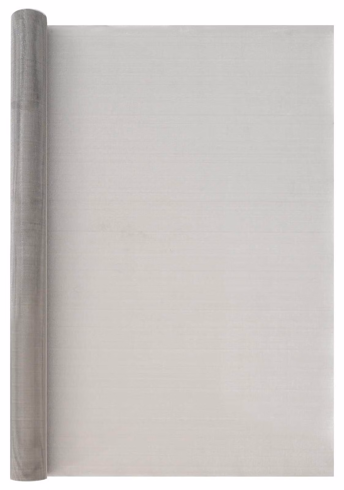 Maison Exclusive - Schermo a rete, dimensioni 100 x 500 cm, rete in acciaio inossidabile 30 mesh, finitura argento