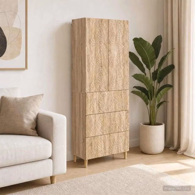 Set di armadi 2 pz 66 x 34,5 x 90 cm Legno ingegnerizzato 3416720