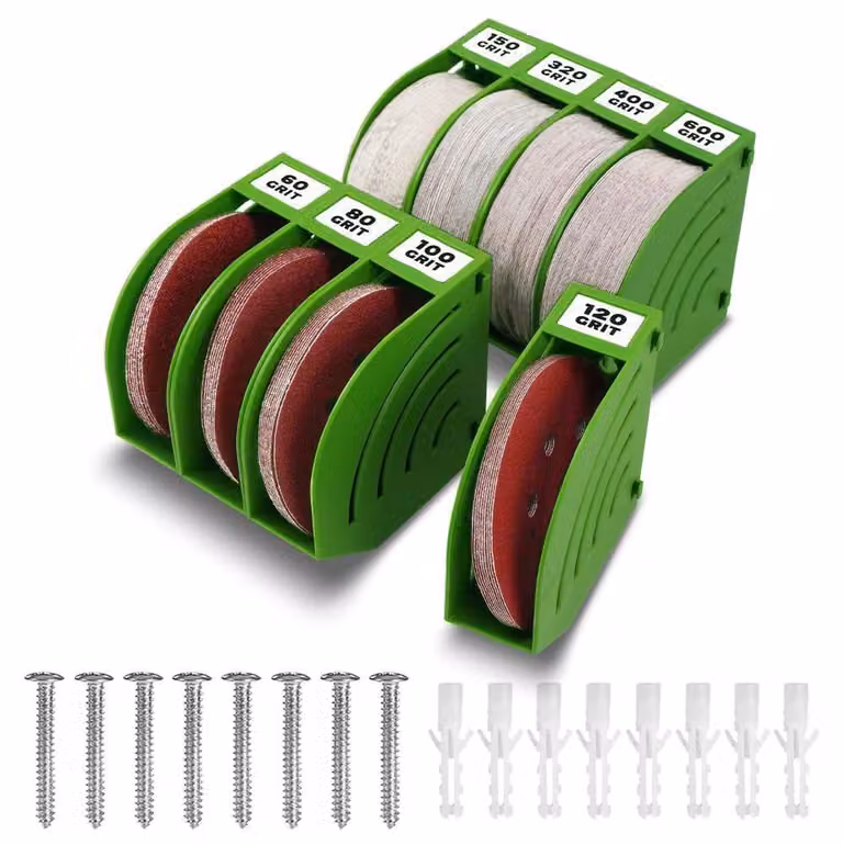 Omgoods - Contenitore di stoccaggio per garage con 8 scomparti collegati, ideale per accessori da garage