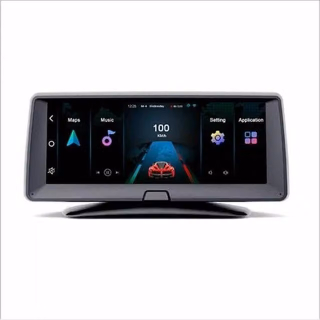 Sistema Multimediale da Cruscotto Trade Shop Traesio Gps Gt-r8a con Schermo da 6.86 pollici e Connettività USB, Nero