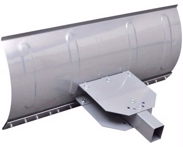 Spazzaneve con sistema di montaggio universale e lama in acciaio verniciato a polvere, dimensioni 100x44 cm