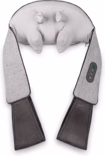 Apparecchio di massaggio Shiatsu con funzione di riscaldamento - 3 velocità - 2 tipi di massaggio - esperienza di massaggio come con le dita - spalla - collo