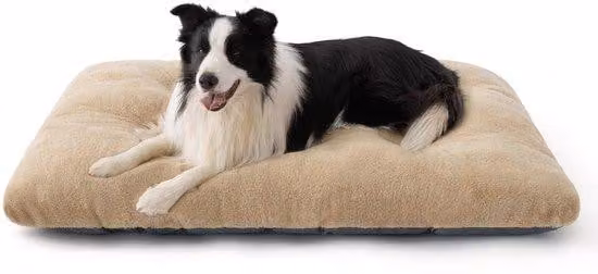 Cuscino lavabile gigante per cani - Materasso rilassante con fondo antiscivolo, per cani di taglia molto grande, 104 x 69 x 8 cm