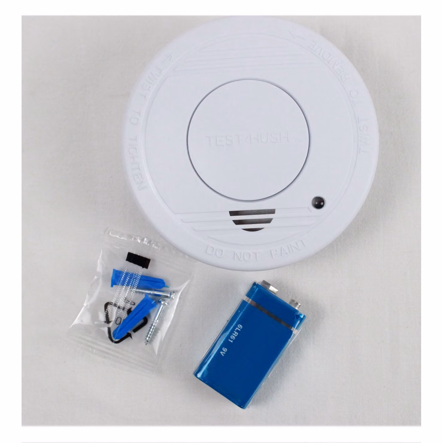 Rivelatore di fumo Smartwares 10x10x3,5 cm Bianco