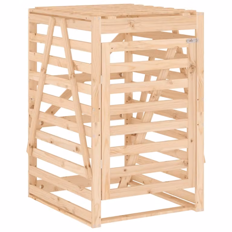 Copribidone 84x90x128,5 cm in Legno Massello di Pino