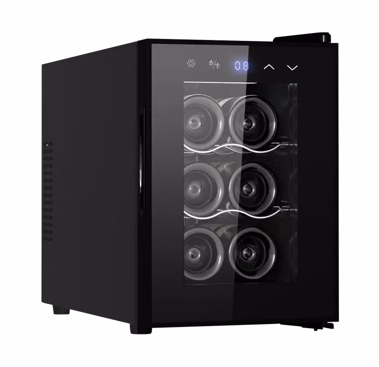Cantinetta vino a libera installazione - Tundra Collection 6 Black - Cavin
