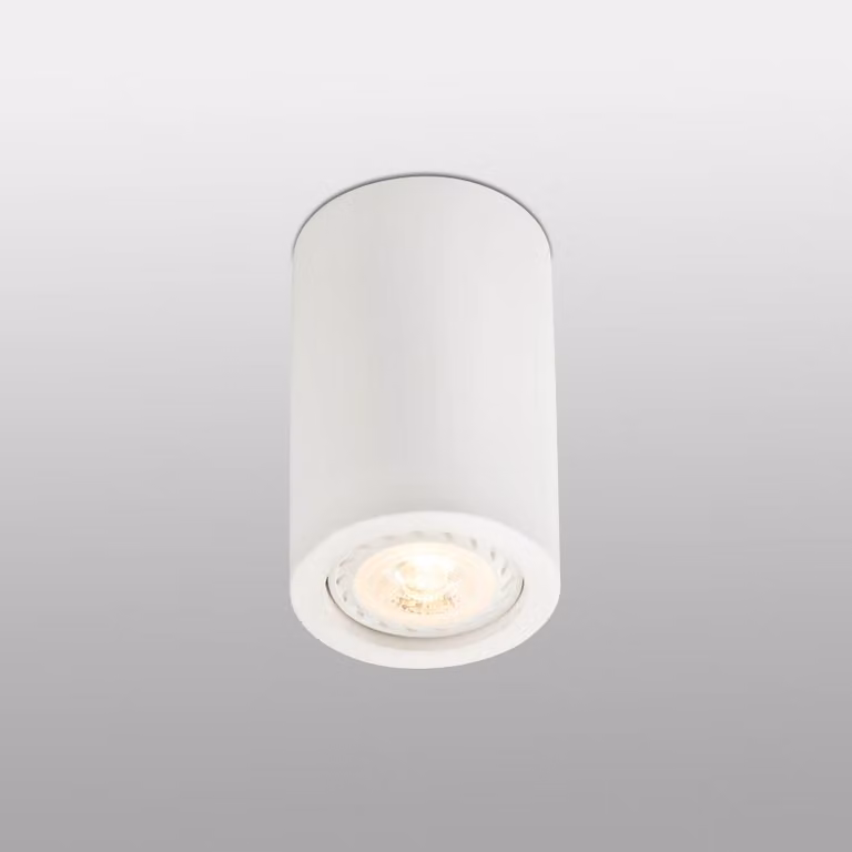 Plafoniera rotonda SVEN Bianco