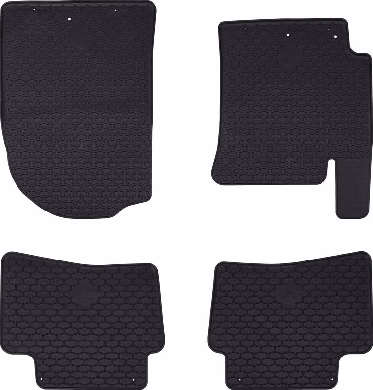 Tappetino per Auto 4 pcs Nero adatto per Kia RIO, STONIC 2017-