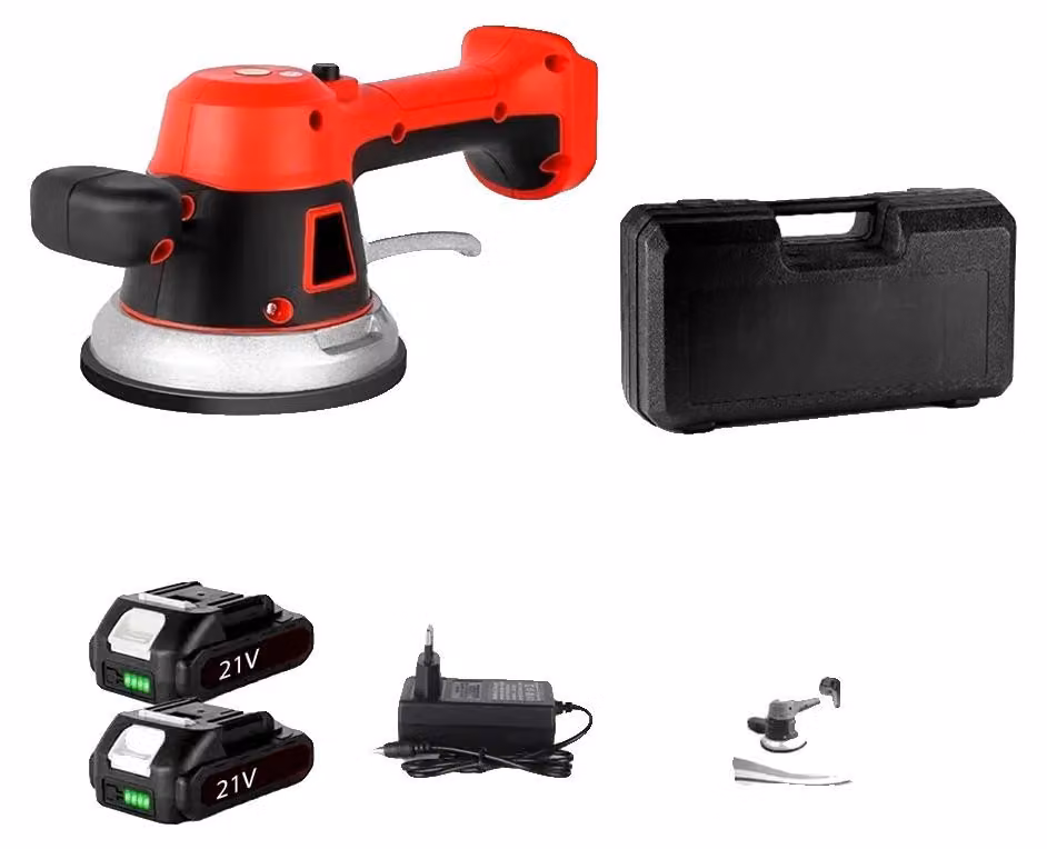 Piastrellatrice, potenza 3500 W, 6 livelli di vibrazione regolabili, 2 batterie, 1 spina UE