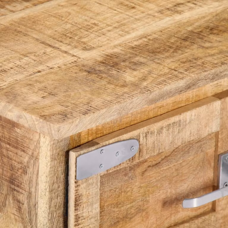 vidaXL Tavolino 70x70x30 cm in legno massiccio di mango