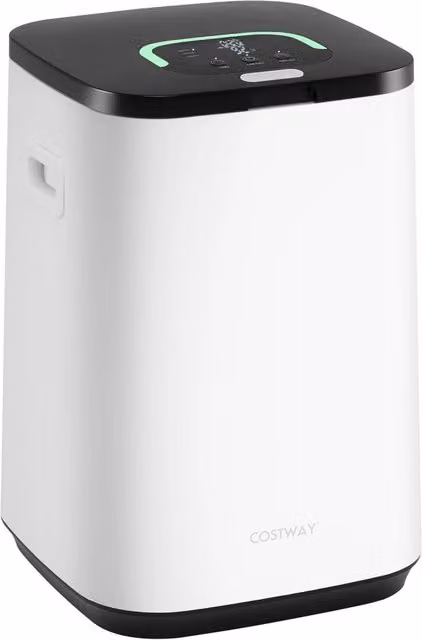 Scaldasalviette a secchio Design Mania Bianco con timer 24h e spegnimento automatico, capacità 32 l