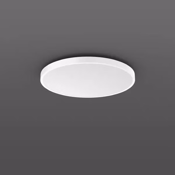 RZB Triona, 70 W, 7600 lm, 830, bianco, lampade da soffitto e da parete smart+free, D 845 H 88, 94°, plastica (PMMA) opalina 312299.002.730