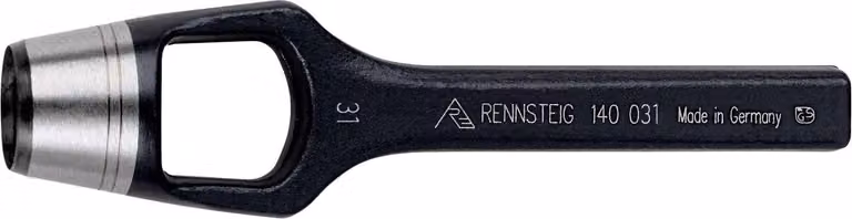 Rennsteig Henkellocheisen Ø 31 mm Locheisen Lochstanzer Stanzer 1400310