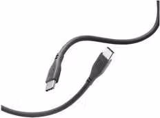 Cavo USB-C Cellularline Soft Black 30 cm
