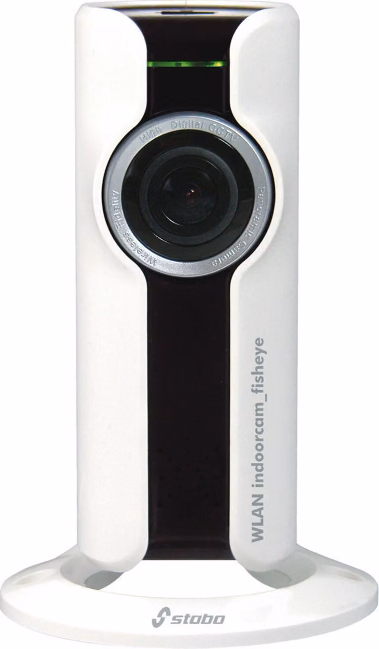 Stabo 51091 Telecamera di sicurezza IP bullet per interni, nero