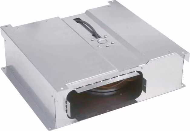 FLAT BOX MOTORE PER INTERNO cm 42x38 - Zincato - 900 m3/h