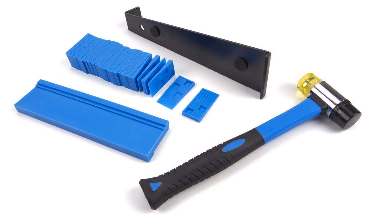 Set-kit per la posa e il fissaggio di parquet laminato e in legno, con 40 distanziatori pavimento, 23 pezzi Hbm Machines Olanda