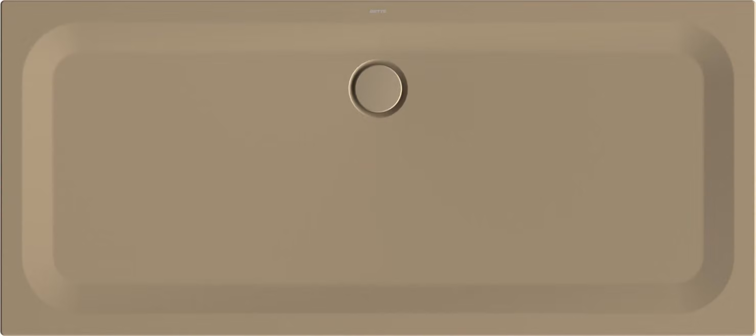 Receveur de douche rectangulaire BetteUltra avec support de baignoire minimum, 1800x800x35mm, 5986-417T1, 5986-417T1