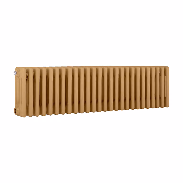 Radiatore Orizzontale a Colonne (4 Colonne) 300mm x 1190mm - Giallo (Autumn Giallo) - Regent