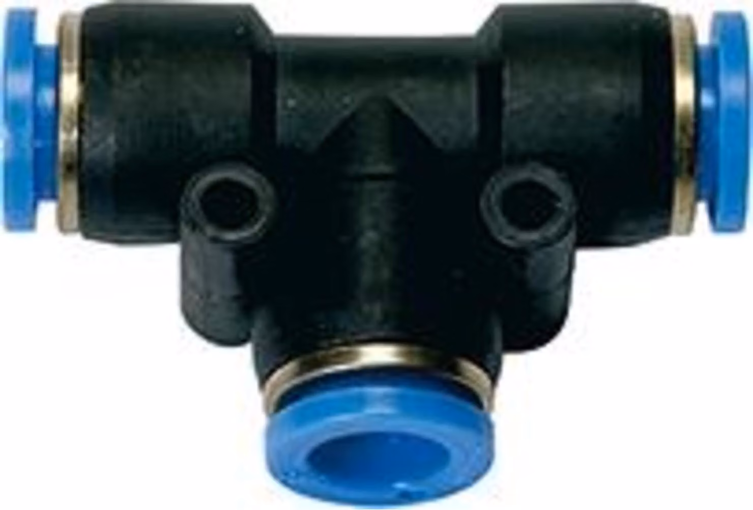 Raccordo a T Riegler serie blu per tubo esterno Ø 6 mm - 109828