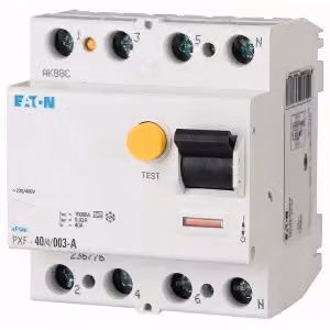 Interruttore Eaton Fi 4p 100A 500mA Tipo A PXF-100/4/05-A